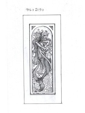 Door Name : Mermaid CD-12